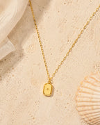 Zalaya Signature Tag Necklace