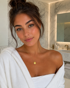Zalaya Hammered Disc Necklace