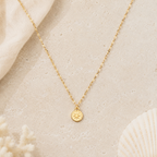 Zalaya Sunburst Coin Necklace
