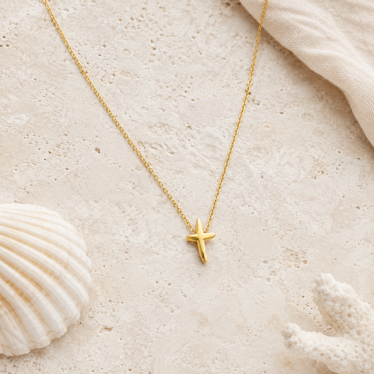 Zalaya Cross Necklace