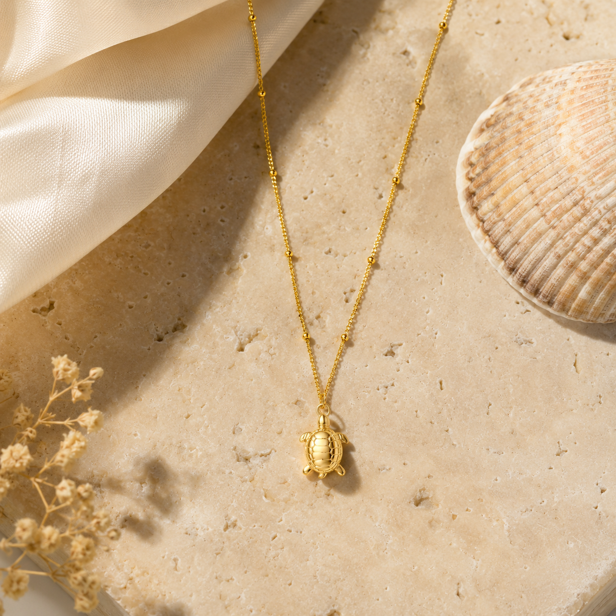 Zalaya Turtle Necklace