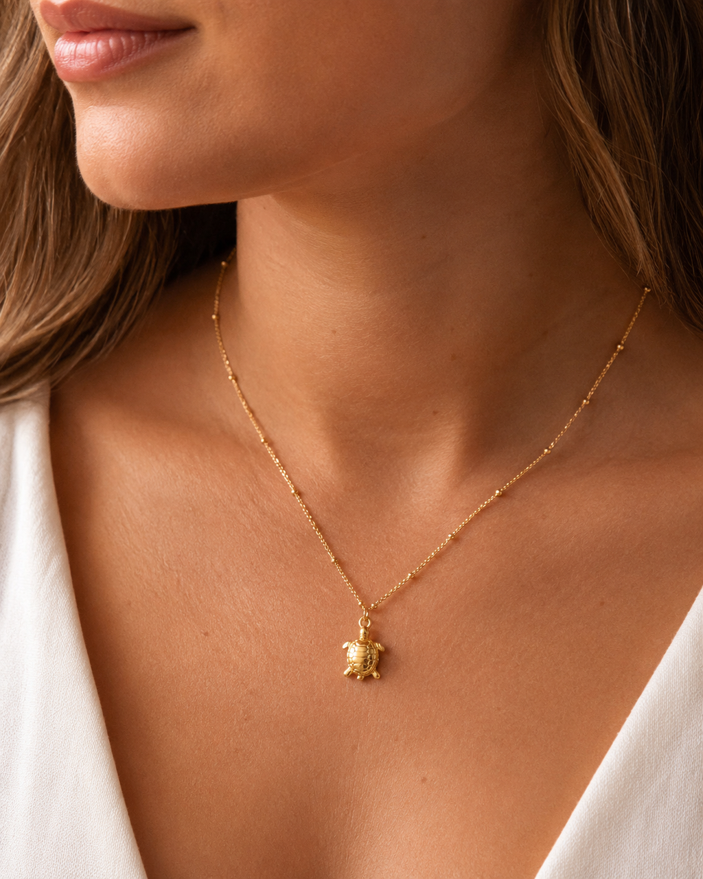 Zalaya Turtle Necklace