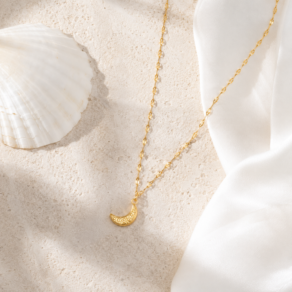 Zalaya Luna Moon Necklace