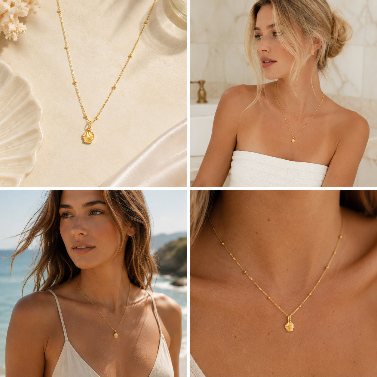 Zalaya Shell Necklace