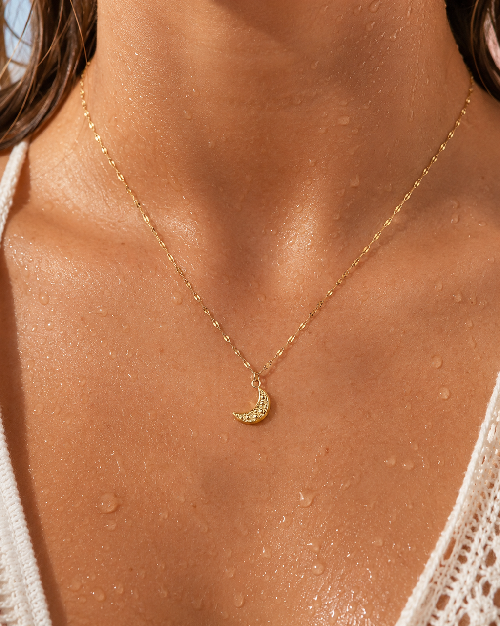 Zalaya Luna Moon Necklace