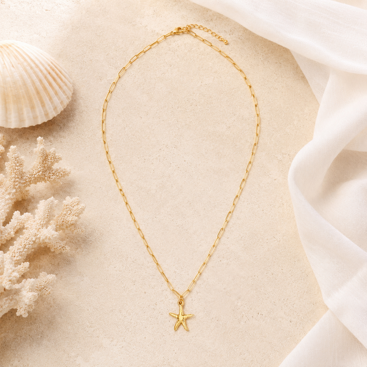 Zalaya Starfish Necklace