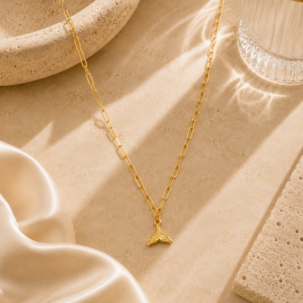 Zalaya Mermaid Tail Necklace