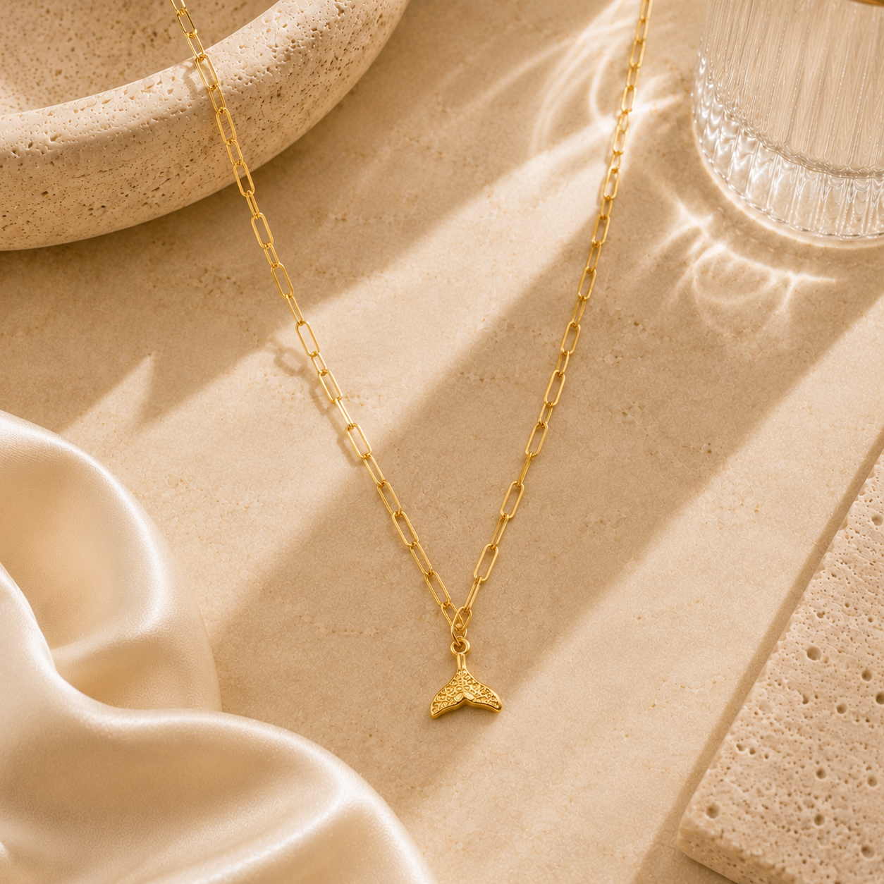 Zalaya Mermaid Tail Necklace