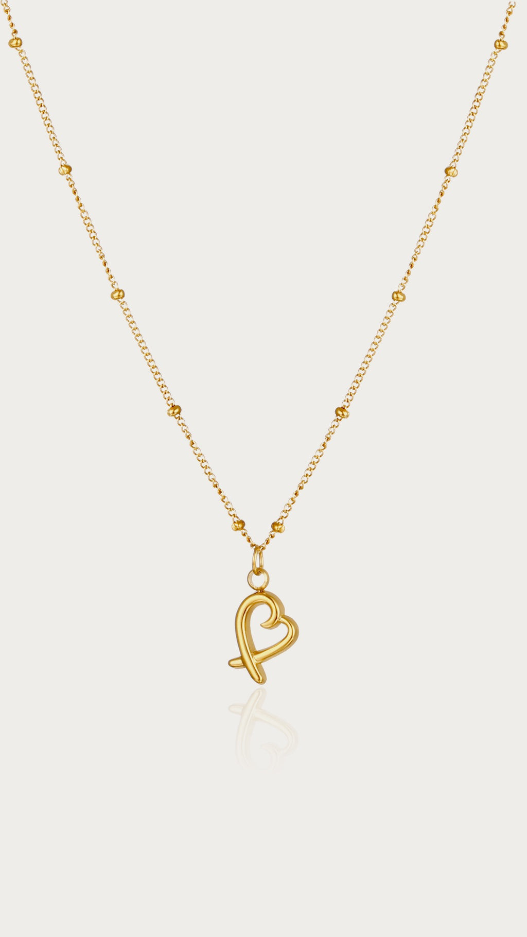 Linked Heart Necklace