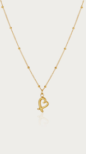 Linked Heart Necklace