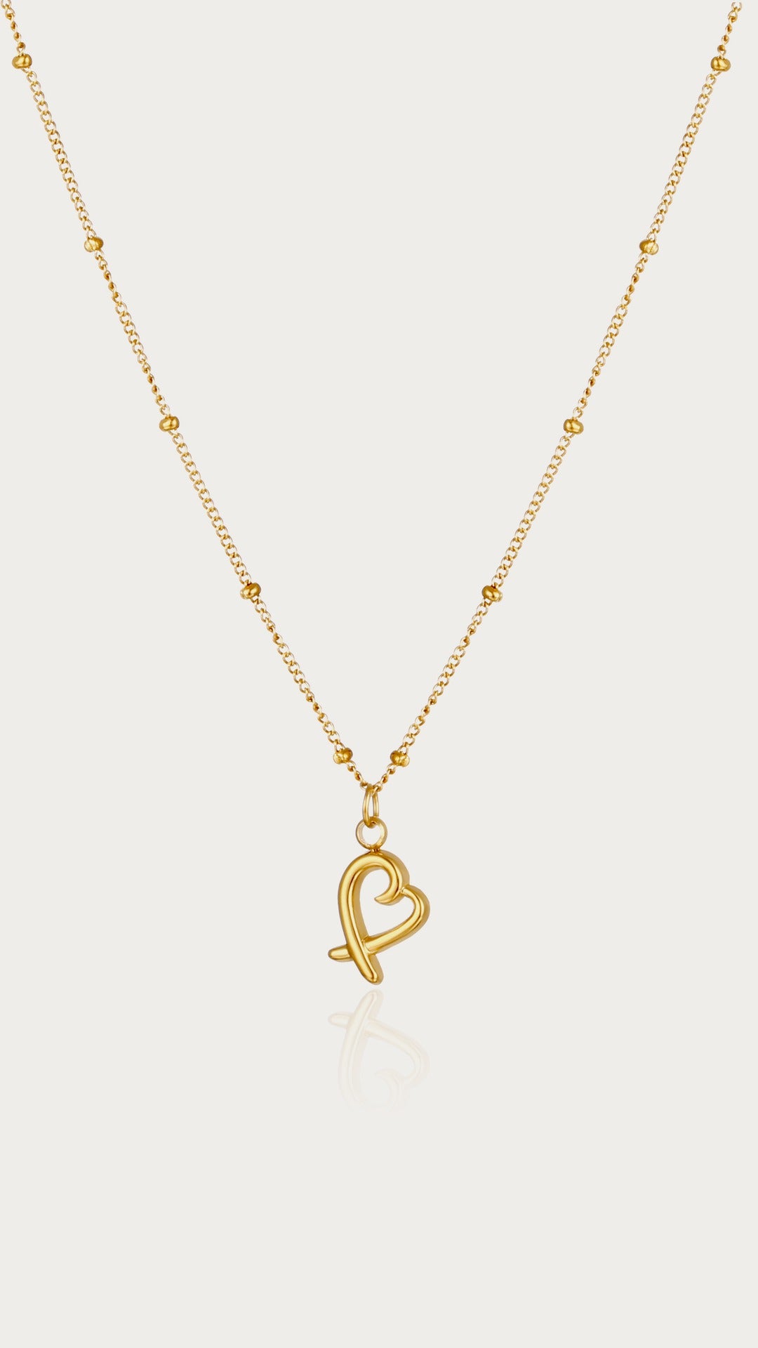 Linked Heart Necklace