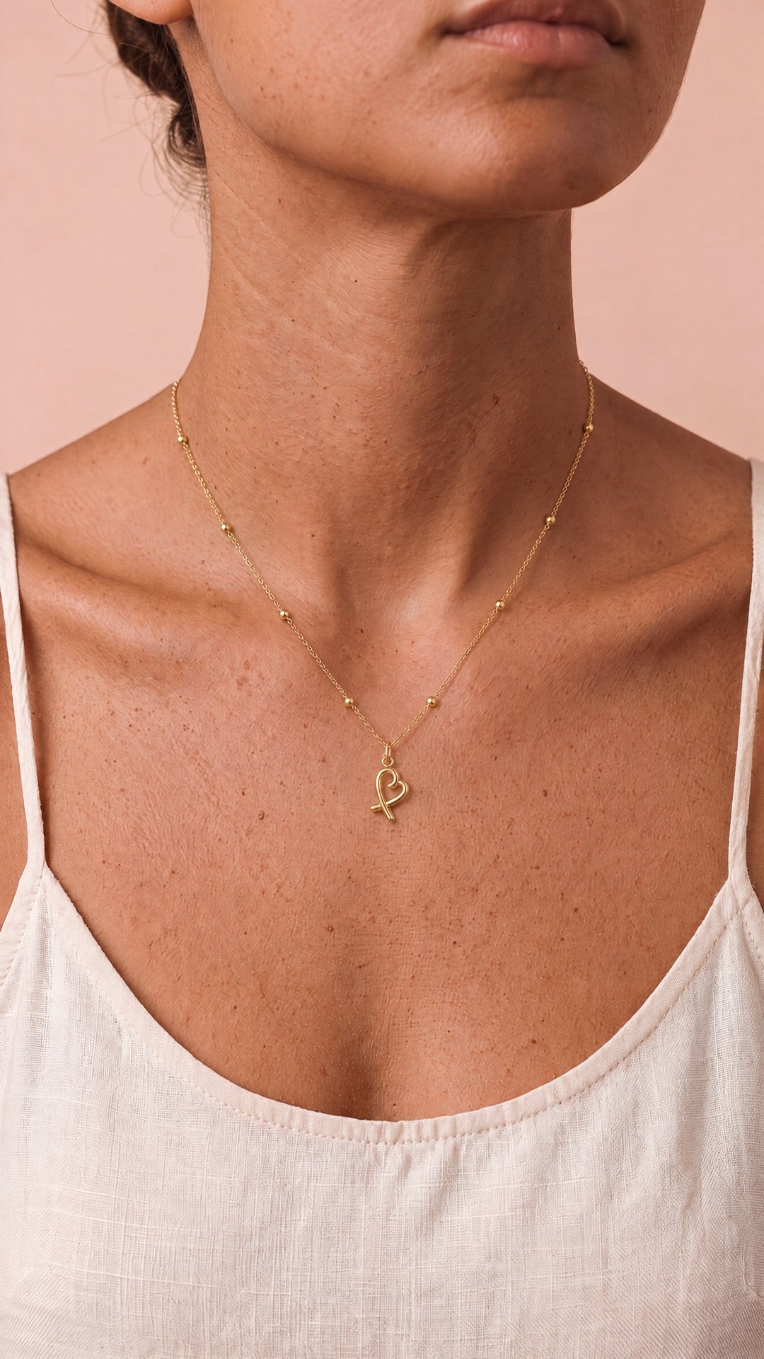 Linked Heart Necklace
