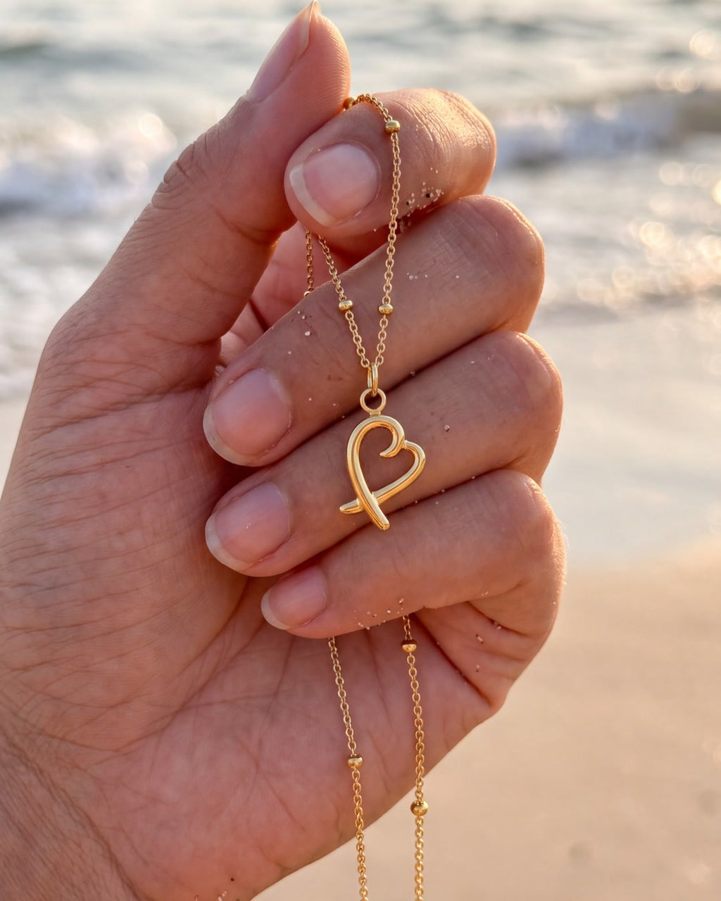 Linked Heart Necklace