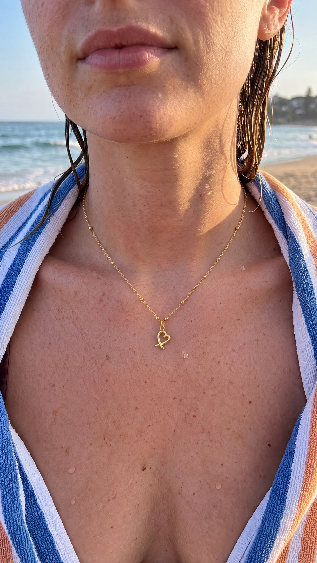 Linked Heart Necklace