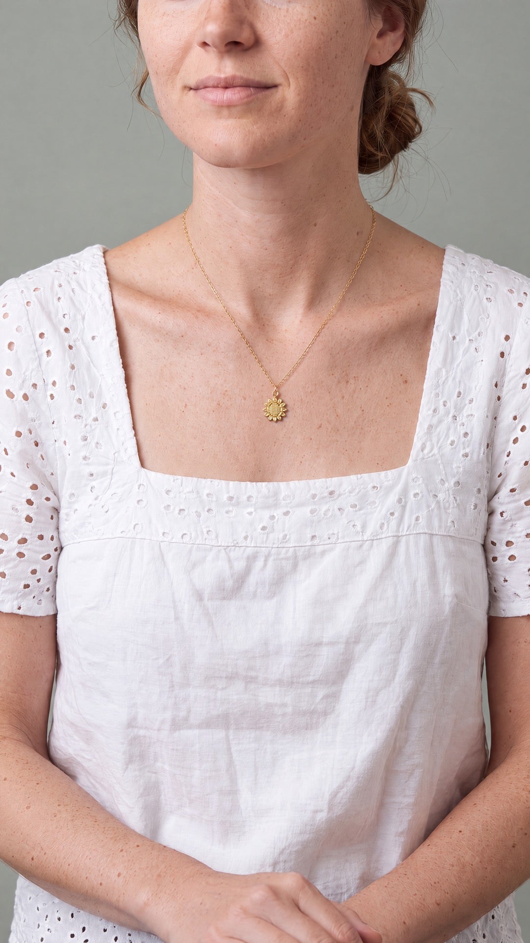 Sunflower Necklace