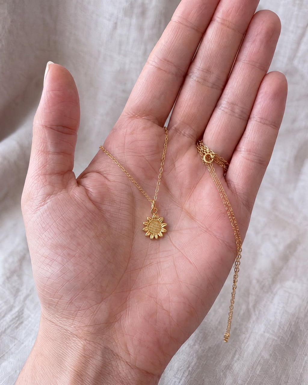 Sunflower Necklace