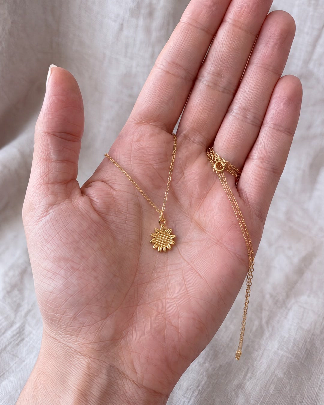 Sunflower Necklace