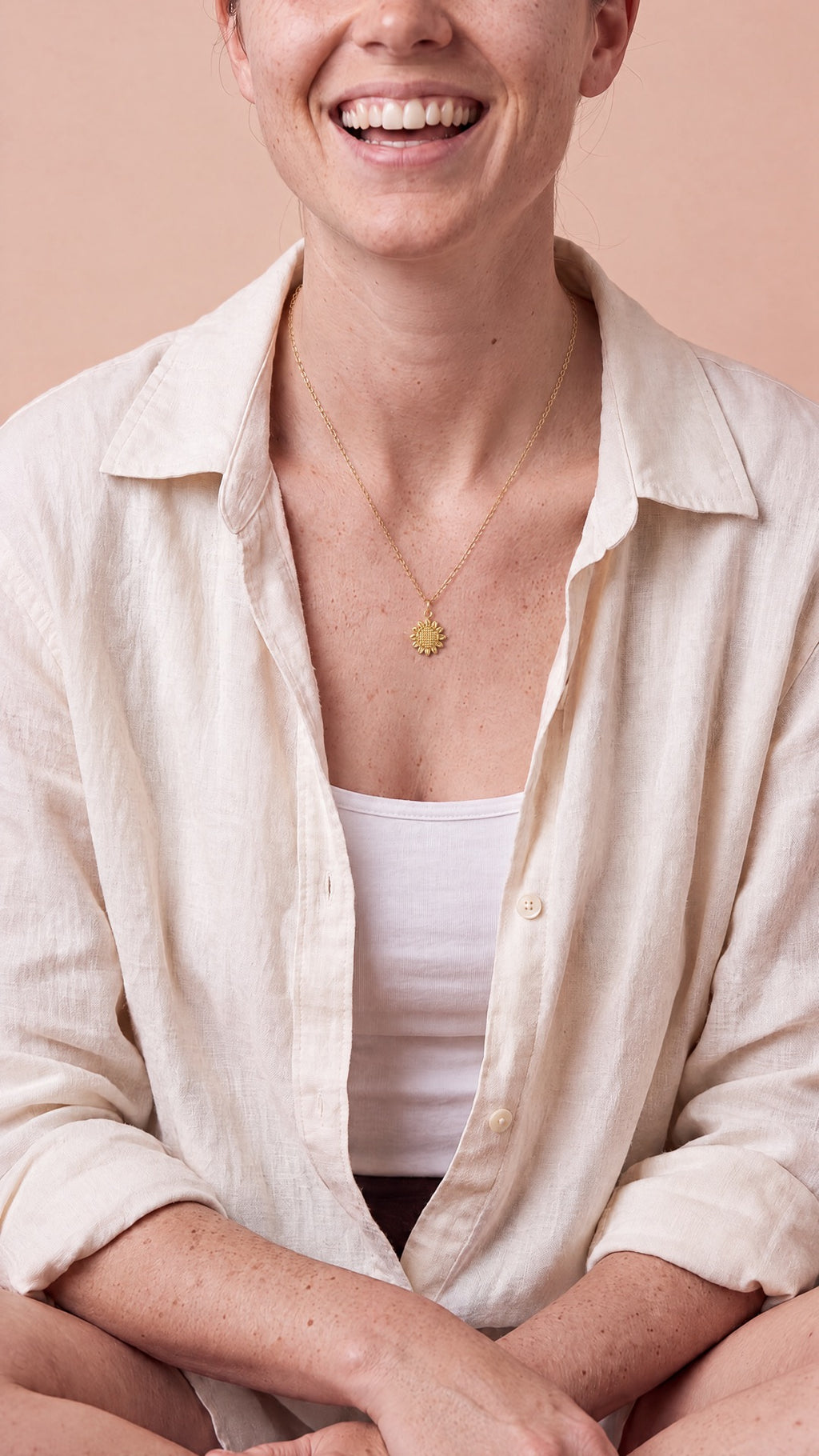 Sunflower Necklace