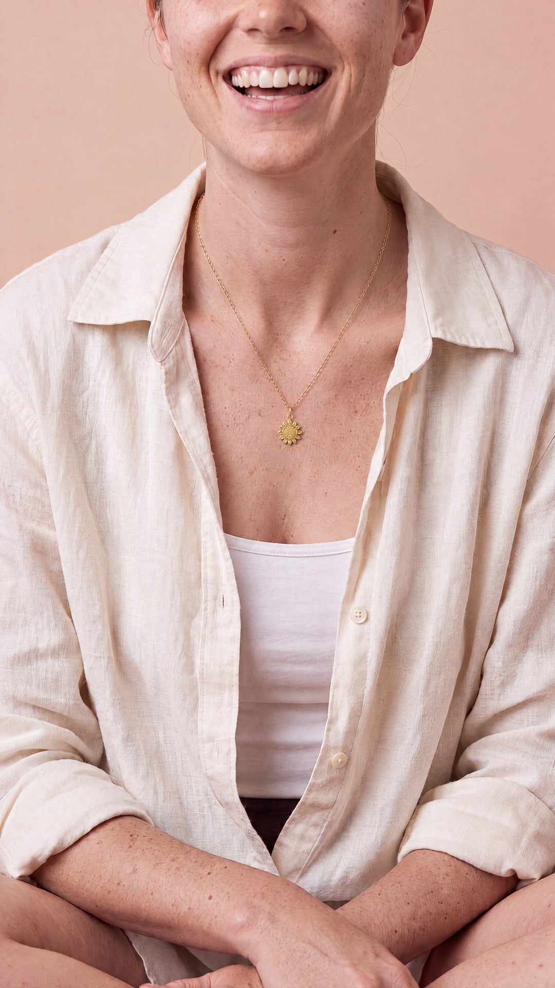 Sunflower Necklace