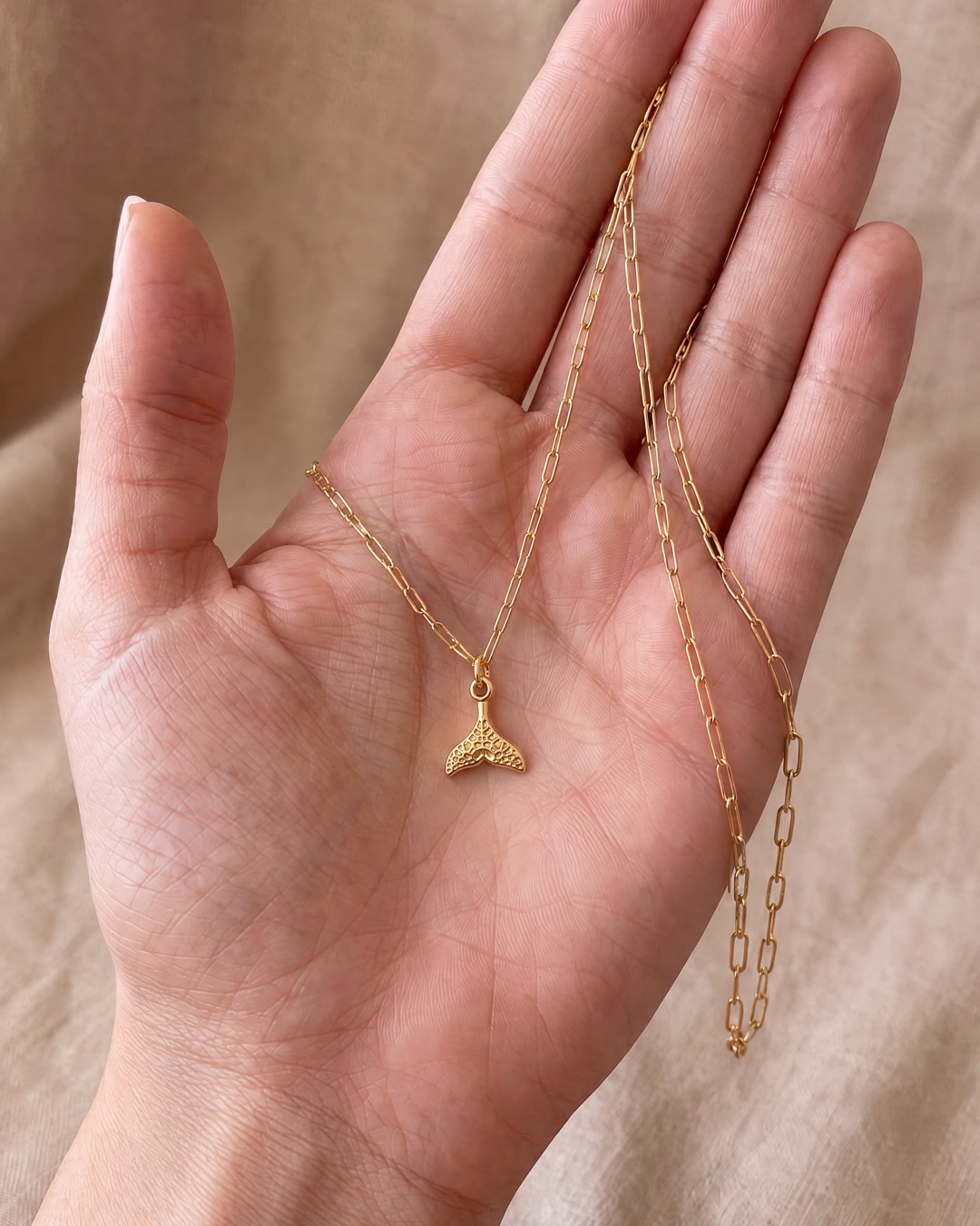 Whale Tail Necklace